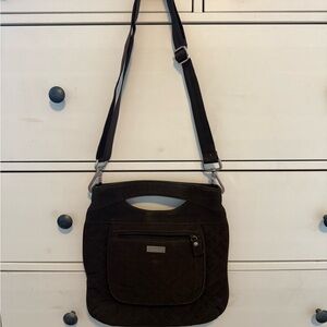 Brown Quilted Vera Bradley Shoulder Bag